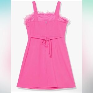 Speechless Girls' Sleeveless Scuba Crepe Fit and Flare Party Dress